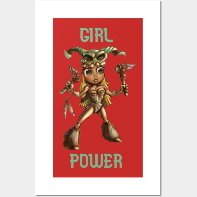 girl power Wall Art by gzavye's 